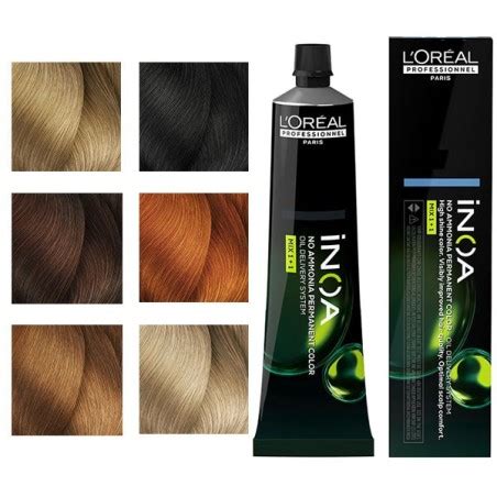 Inoa Coloration Sans Ammoniaque L Oréal Professionnel Peyrouse Hair Shop