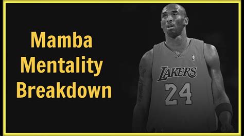 Kobe Bryant Mamba Mentality And The Mindset Of A Champion 2020 Youtube