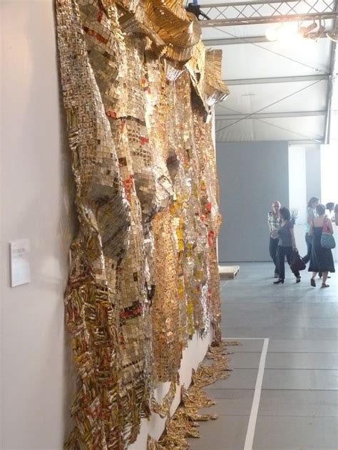 Mural By Nigerian Artist El Anatsui