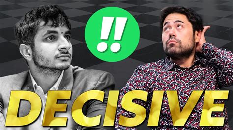 First Decisive Game Hikaru Nakamura Vs Vidit Gujrathi Fide