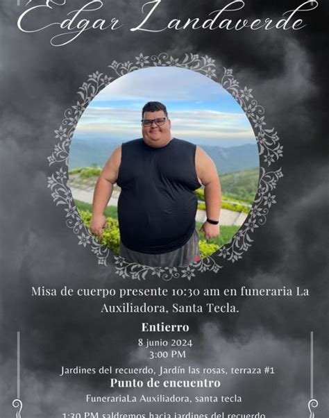 Muere El Influencer Edgar Landaverde Mejor Conocido Como Callejas 503