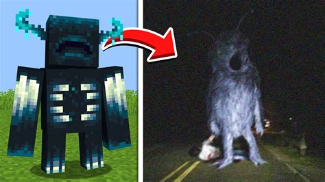 Mobs Do Minecraft Capturados Na Vida Real O Filme Youtube