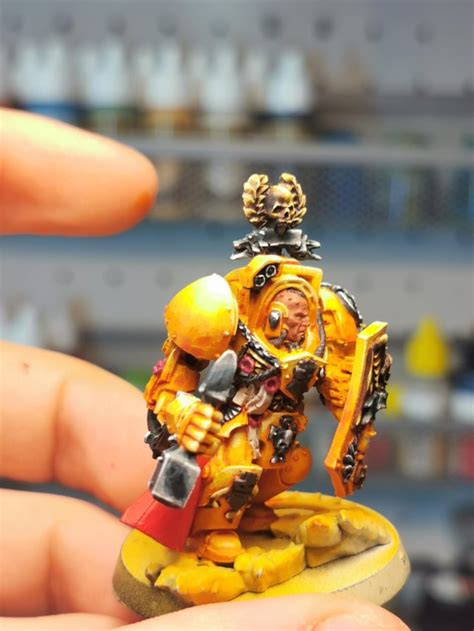 first time doing NMM steel and gold. C&C welcome (rest of model is WIP ...