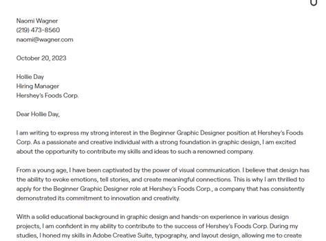 5 Web Designer Cover Letter Examples With In Depth Guidance