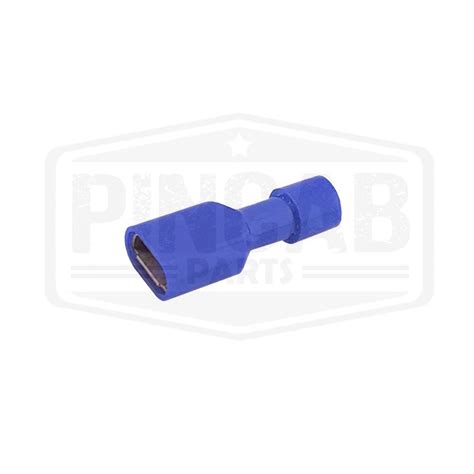 Cosse plate femelle isolée bleue 6 3mm à sertir