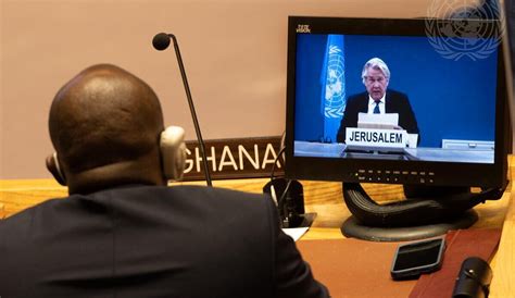 Security Council Briefing On The Situation In The Middle East