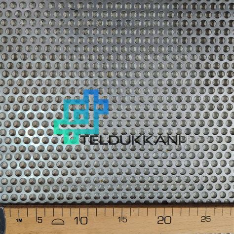 Delik Çapı Ø8 00 mm Paslanmaz Sac 1000x2000x1 00 mm Teldukkani