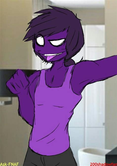 Vincent Takes A Selfie~ Purple Guy Fnaf Anime Fnaf