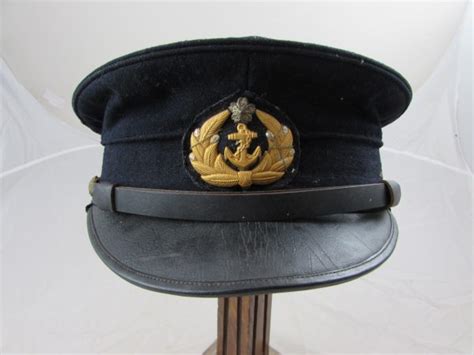 WW2 Japanese Navy Officer S Peaked Cap Antiqurio Antiques