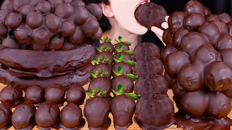 Asmr Chocolate Fruits Kitkat Magnum Ice Cream Maltesers Nutella Twix