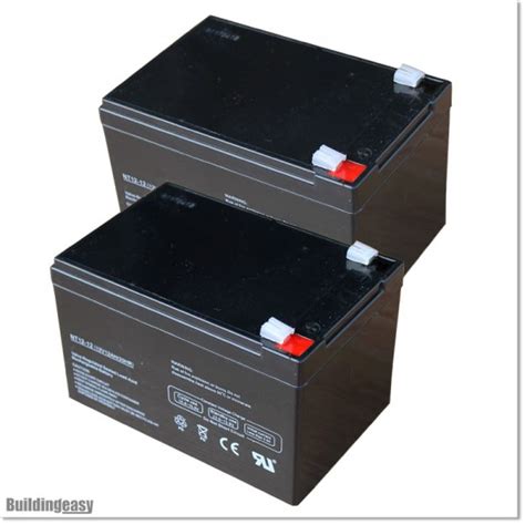 Sealed Battery Box With Two Powerfull 12v Batteries Fitted Inside