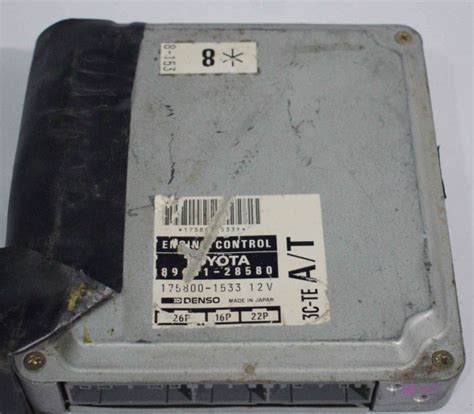 Toyota Denso Engine Control Unit Plug Play C Te A T