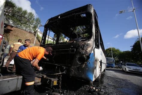 Bahia O Estado Mais Nibus Incendiados No Brasil Segundo