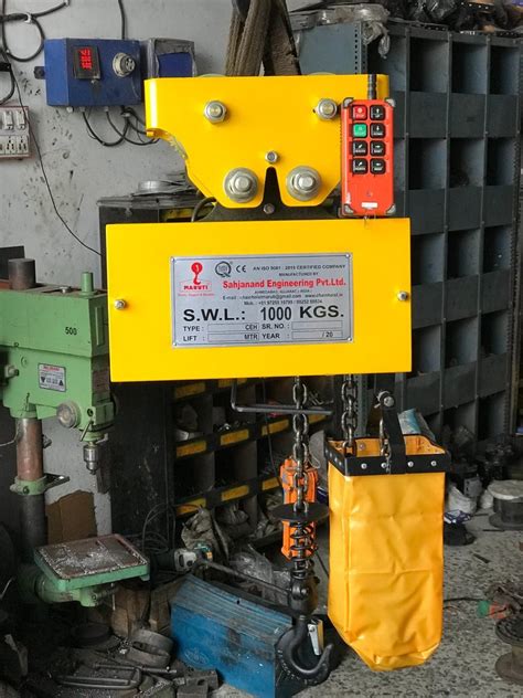 Maruti Heavy Duty Chain Electric Hoist For Industrial 110v At Rs 100000 In Ahmedabad