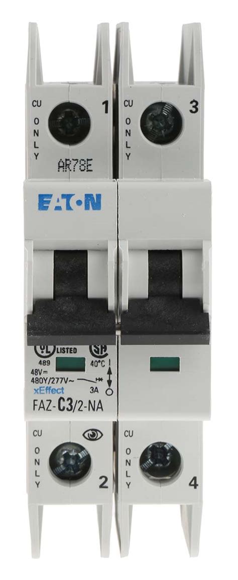 Eaton Xeffect A Mcb Mini Circuit Breaker P Curve C Breaking