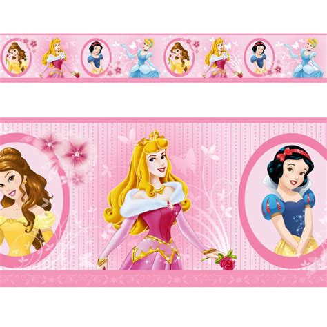 Faixa Decorativa Adesivo Parede Border Infantil Princesas Elo