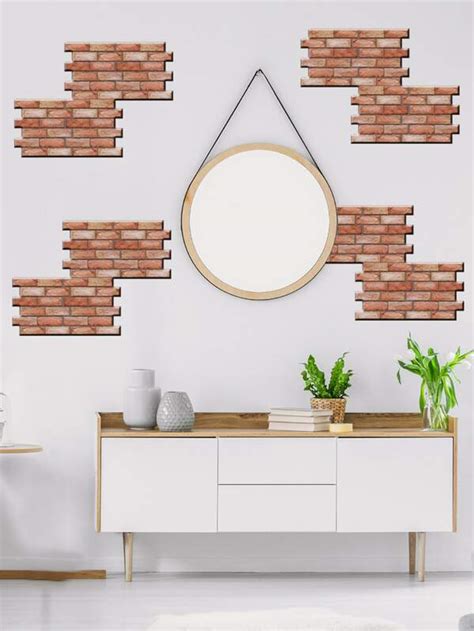 Pc Brick Pattern D Foam Wall Paper X Cm D Wall Panel Sticker For