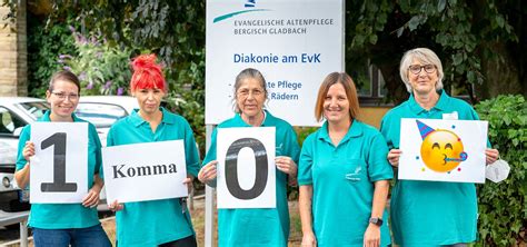 Glatte Eins für Diakoniestation Krankenhaus Bergisch Gladbach