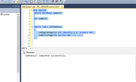 Caso En Sql Server Bd Carrito Usando Procedimientos Almacenados