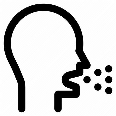 Cough Coughing Illness Sneezing Icon Download On Iconfinder