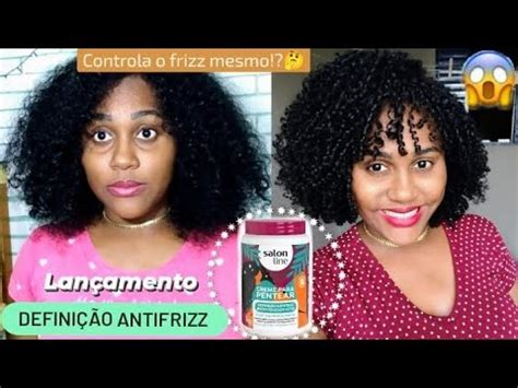 Testei Definição antifrizz efeito touca de cetim da Salon line YouTube