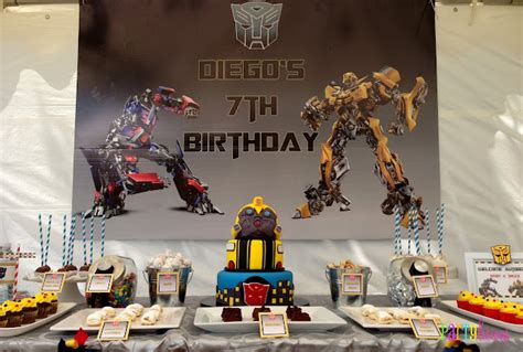 Partylicious Events Pr {transformers Birthday Bash}