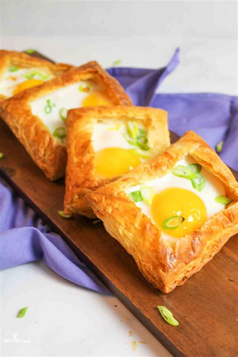 Puff Pastry Egg Tart Beeyondcereal