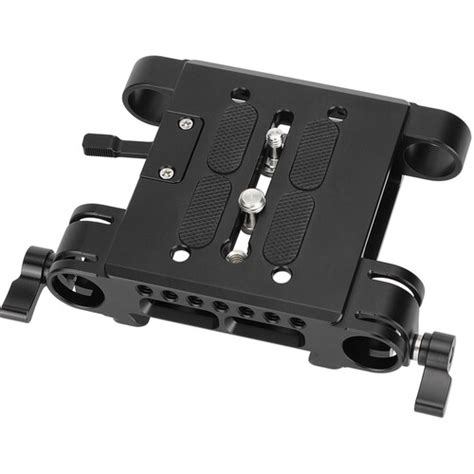 Camvate Quick Release Baseplate With Mm Studio Rod Clamps