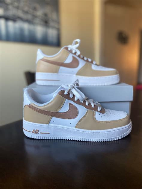 Mocha Air Force Ones In 2024 Fashion Shoes Nike Shoes Women Fashion