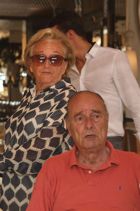 Photo Jacques Chirac Et Sa Femme Bernadette D Jeunent Chez Le