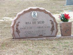 Rosa Lee Mcmorris Shedd Homenaje De Find A Grave