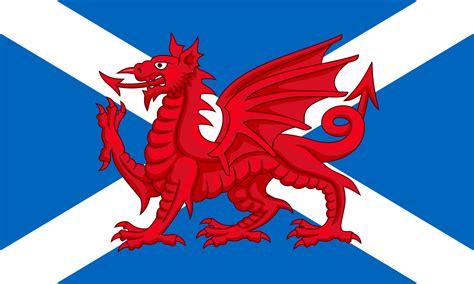 Flag of the UK if England left : vexillologycirclejerk