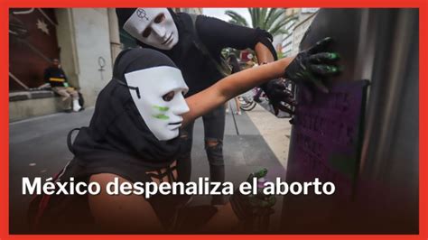 México despenaliza el aborto en todo el país