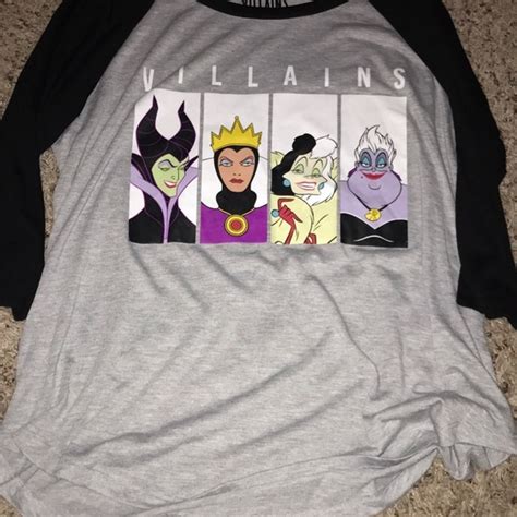 Disney Tops Disney Villains Top Poshmark