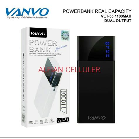 Jual Power Bank Powerbank Fast Charging Mah Vanvo Vet Original