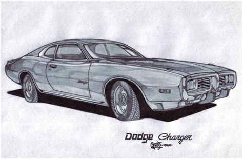 Dodge Charger 1971 By Graftys On Deviantart