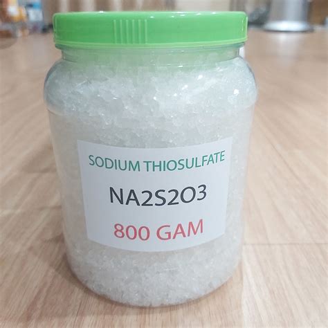 Natri Thiosunfat Sodium Thiosulfate Na2s2o3 800 Gam Shopee Việt Nam