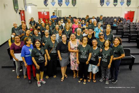 Integrantes Do Projeto Cabelos De Prata Em Boa Vista Participam De