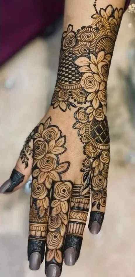 109 Best Khafif Mehndi Designs 2024 Stylish Bridal Design For Back