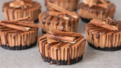 Mini Chocolate Cheesecakes Recipe