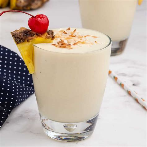 Pina Colada Smoothie Recipe Shugary Sweets