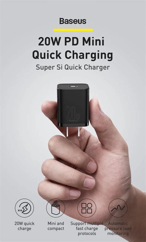 Baseus Super Si 20W Quick Charger