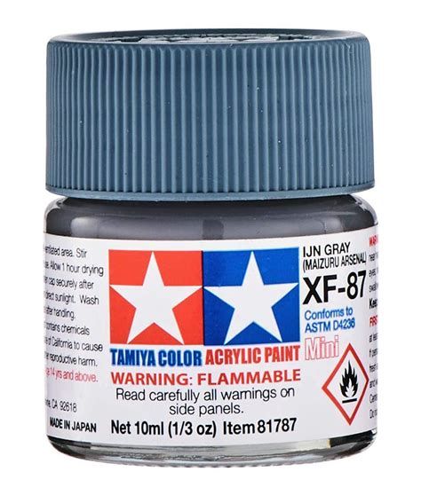 PEINTURE ACRYLIQUE GRIS IJN MAT MAIZUKU ARSENAL 10 ML XF 87