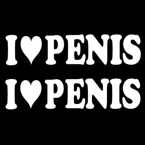 Amazon I Love Penis Gay Pride Decal Vinyl Sticker Funny Prank For Car Truck Window Bumper