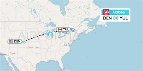 Ac Flight Status Air Canada Denver To Montreal Aca