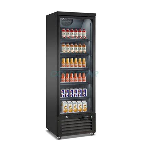 Commercial Beverage Vertical Glass Door Upright Showcase Refrigerator Display Cooler China