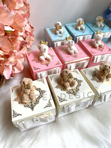 Teddy Bear Baby Muslim T Set Islamic Ts Muslim Favors Etsy