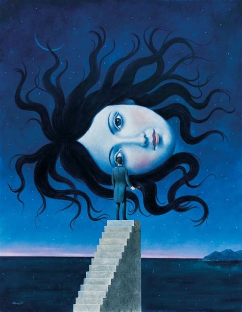 Rafal Olbinski Surrealist Visionary Painter Arte Bizarro