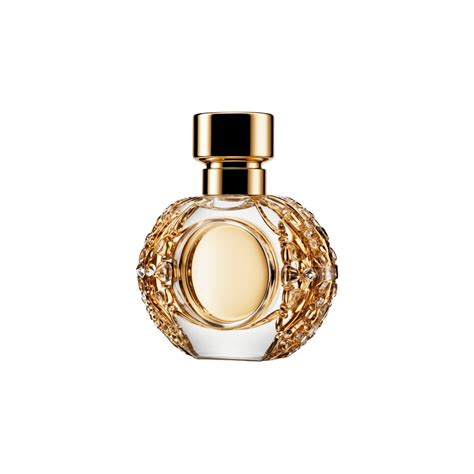 Luxury Elegant Gold Perfume Bottle Glass Isolated On Transparent