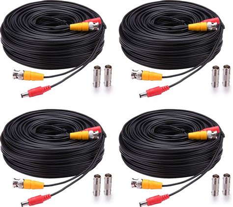 Amazon Wildhd Bnc Cable X Ft All In One Siamese Video And